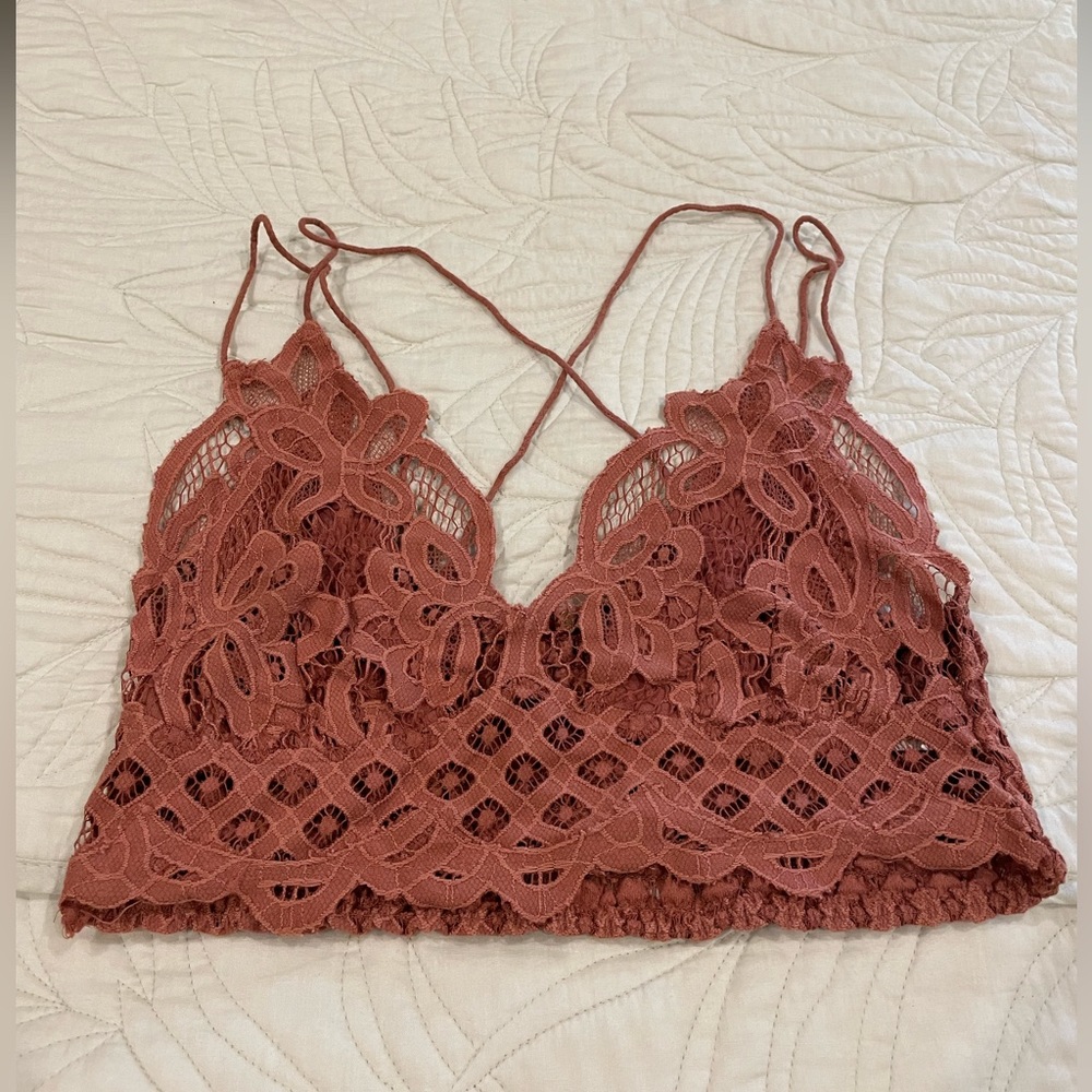 FP One Adella Lace Bralette Size XL